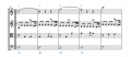 Mozart Sinfonia 14 en LA M K. 114, III, trio c. 35 Meyer anotado.png